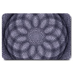 Spirograph Large Door Mat by Siebenhuehner