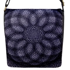 Spirograph Flap Closure Messenger Bag (small) by Siebenhuehner