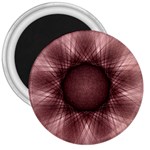 Spirograph 3  Button Magnet Front