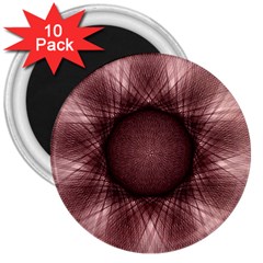 Spirograph 3  Button Magnet (10 Pack) by Siebenhuehner