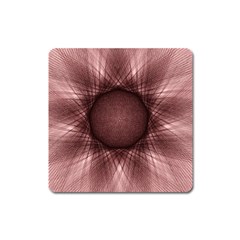 Spirograph Magnet (square) by Siebenhuehner