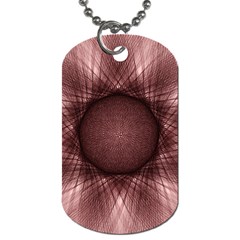 Spirograph Dog Tag (two-sided)  by Siebenhuehner