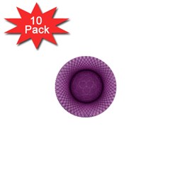 Spirograph 1  Mini Button (10 Pack) by Siebenhuehner