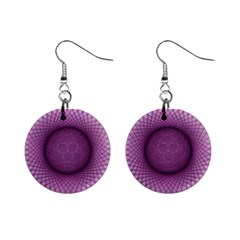 Spirograph Mini Button Earrings by Siebenhuehner