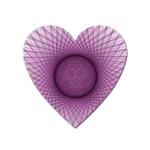 Spirograph Magnet (Heart) Front