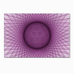 Spirograph Postcard 4 x 6  (10 Pack) by Siebenhuehner