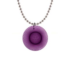 Spirograph Button Necklace by Siebenhuehner