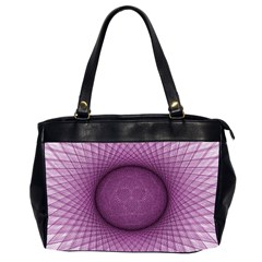 Spirograph Oversize Office Handbag (two Sides) by Siebenhuehner