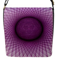 Spirograph Flap Closure Messenger Bag (small) by Siebenhuehner