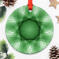 Spirograph Round Ornament by Siebenhuehner