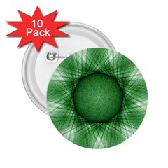 Spirograph 2 25  Button (10 Pack) by Siebenhuehner