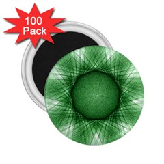 Spirograph 2 25  Button Magnet (100 Pack) by Siebenhuehner