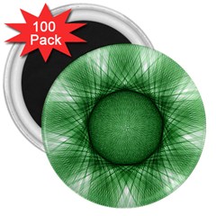 Spirograph 3  Button Magnet (100 Pack) by Siebenhuehner