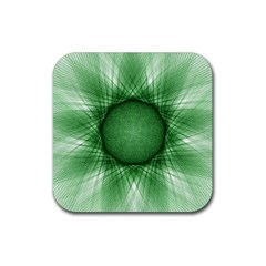 Spirograph Drink Coaster (square) by Siebenhuehner