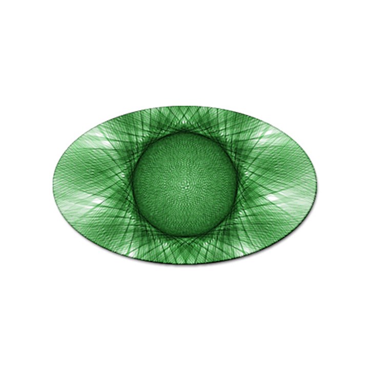 Spirograph Sticker (Oval)