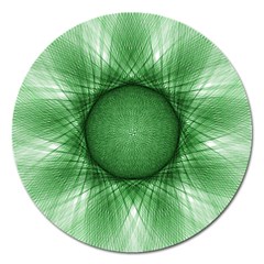 Spirograph Magnet 5  (round) by Siebenhuehner