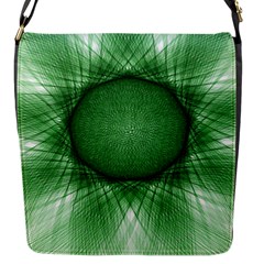 Spirograph Flap Closure Messenger Bag (small) by Siebenhuehner