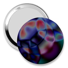 Multi-colour 3  Handbag Mirror