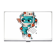 Muscle Cat Business Card Holder by Randyotter