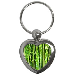 Bamboo Key Chain (heart) by Siebenhuehner