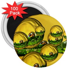 Balls 3  Button Magnet (100 Pack) by Siebenhuehner