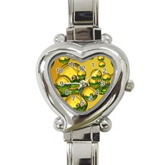 Balls Heart Italian Charm Watch  by Siebenhuehner