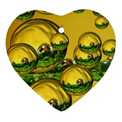 Balls Heart Ornament (two Sides) by Siebenhuehner