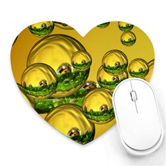 Balls Mouse Pad (heart) by Siebenhuehner