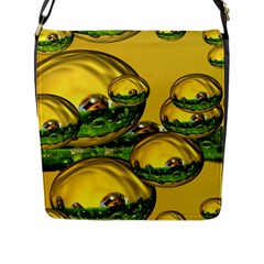 Balls Flap Closure Messenger Bag (large) by Siebenhuehner