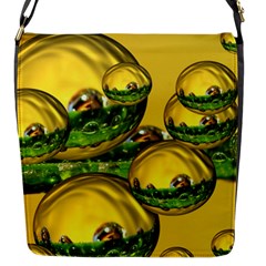 Balls Flap Closure Messenger Bag (small) by Siebenhuehner