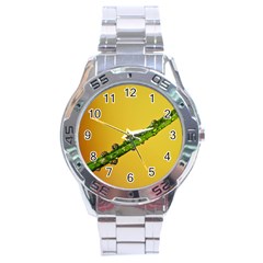 Drops Stainless Steel Watch by Siebenhuehner