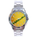 Drops Stainless Steel Watch Front