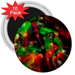 Fantasy Welt 3  Button Magnet (10 pack) Front