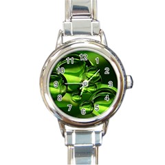 Balls Round Italian Charm Watch by Siebenhuehner