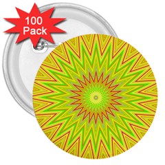 Mandala 3  Button (100 Pack) by Siebenhuehner