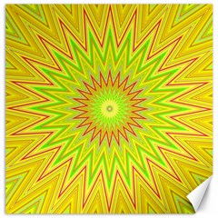 Mandala Canvas 16  X 16  (unframed) by Siebenhuehner