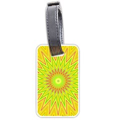 Mandala Luggage Tag (one Side) by Siebenhuehner