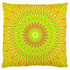 Mandala Large Cushion Case (single Sided)  by Siebenhuehner