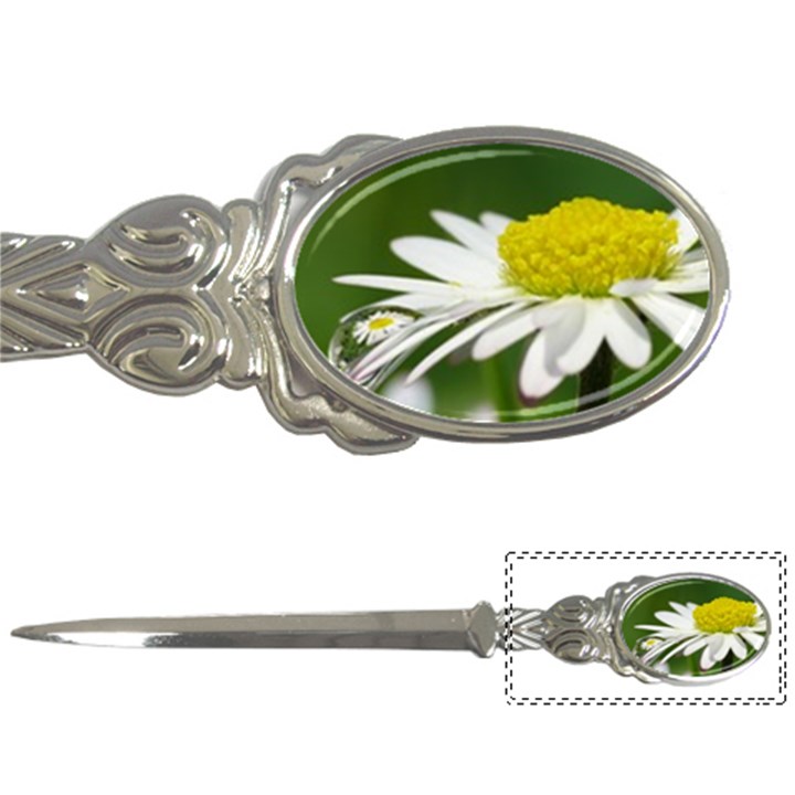 Daisy With Drops Letter Opener