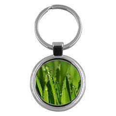 Grass Drops Key Chain (round) by Siebenhuehner