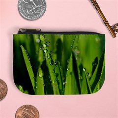 Grass Drops Coin Change Purse by Siebenhuehner