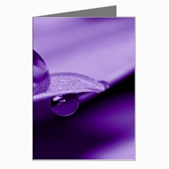 Drops Greeting Card by Siebenhuehner