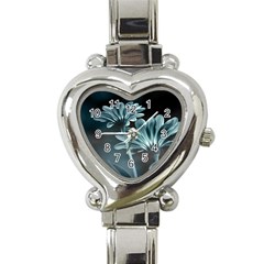 Osterspermum Heart Italian Charm Watch  by Siebenhuehner