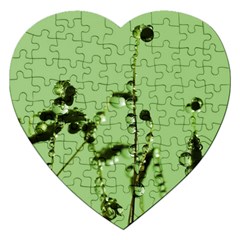 Mint Drops  Jigsaw Puzzle (heart) by Siebenhuehner