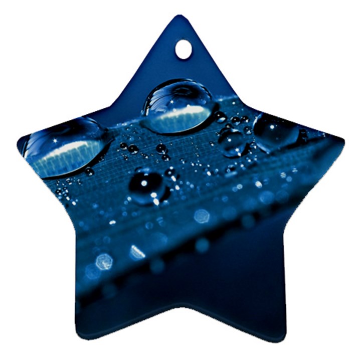 Drops Star Ornament