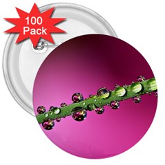 Drops 3  Button (100 Pack) by Siebenhuehner