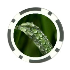 Grass Drops Poker Chip