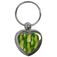 Bamboo Key Chain (heart)