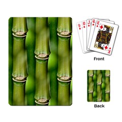 Bamboo Playing Cards Single Design by Siebenhuehner