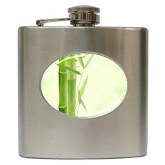 Bamboo Hip Flask